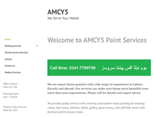 Tablet Screenshot of amcy5.com